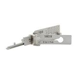 Mr. Li's Original Lishi SAR21R 2-in-1 Pick & Decoder for Sargent LA Keyway