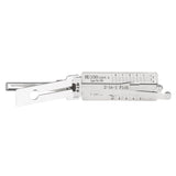 Mr. Li's Original Lishi HU100(10) (10 Cut) 2-in-1 Decoder and Pick for GM, Chevrolet