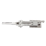 Mr. Li's Original Lishi HU101 2-in-1 Decoder and Pick for Ford, Volvo, Land Rover