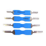 KLOM 4-Piece Comb Padlock Picks