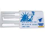 Credit Card Lock Pick Set "James Bond"