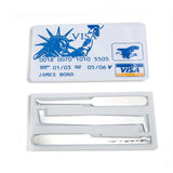 Credit Card Lock Pick Set "James Bond"