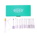 KABA Dimple Pick Set w/ Clear Practice Lock Bundle