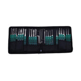 KLOM 32 Pieces Lock Pick Set (Leather Bag)