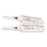 Mr. Li's Original Lishi BE2 BEST A 6-Pin & 7-Pin 2-in-1 Residential Tools – Bundle of 2