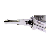 Mr. Li's Original Lishi TOY43R 2-in-1 Decoder and Pick for Subaru/GMC/Chevy