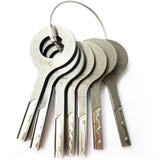 VAG HU66 Laser Track Jiggler Keys Set 7 Pieces
